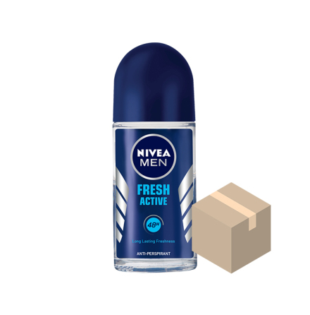 Nivea Men Fresh Active Deo 6x50ml