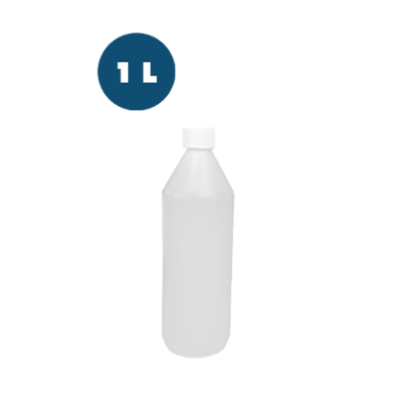 Plastflaska HDPE natur 1 l 15-pack