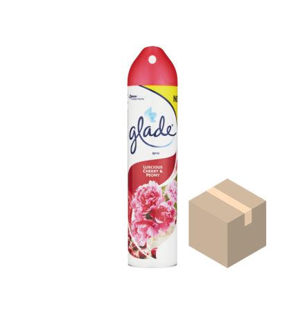 Glade Aerosol Luscious Cherry & Peony 12x300 ml