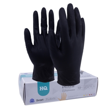 Nitrilhandske Gentle Touch Black, 100-pack XL